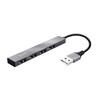 Trust 23786 Halyx Aluminium 4-Port Mini USB 2.0 Hub for