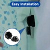 LEYURISE 4 Pcs Hole Plug Filter Stopper Cap Compatible with