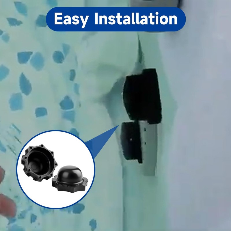 LEYURISE 4 Pcs Hole Plug Filter Stopper Cap Compatible with