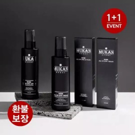 Mukhan [환불보장] 무칸 남자 올인원로션 & 크림 150ml / 남성 올인원 화장품 [02.올인원로션 1개 + 올인원크림 1개] [Refund Guarantee] Mukhan Men's All-in-One Lotion & Cream 150ml / Men's All-in-One Cosmetics [02. One All-in-One Lotion + One All-in-One Cream]