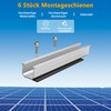 Solar Panel Mount 2 Module Set: Solar Panel Mount Photovoltaic