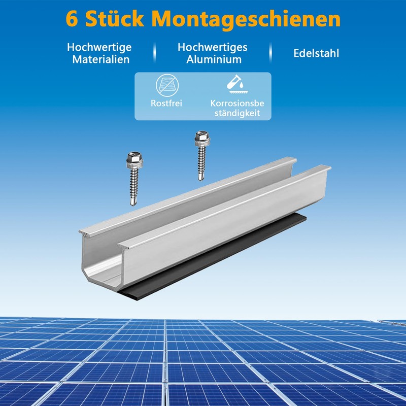 Solar Panel Mount 2 Module Set: Solar Panel Mount Photovoltaic