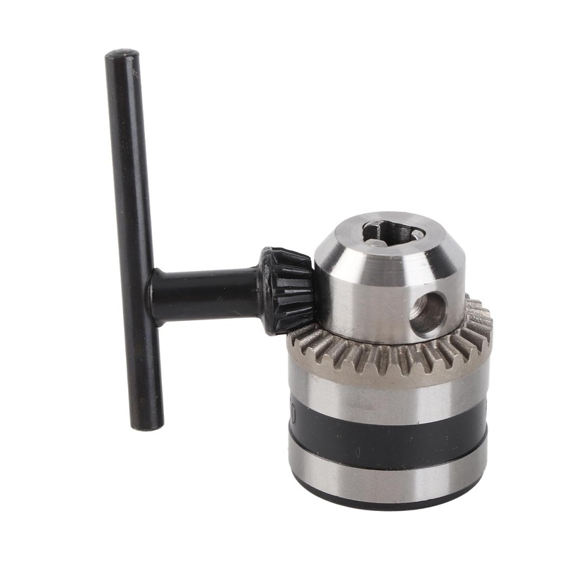 0.6-6mm Mini Stainless Steel Drill Chuck with Chuck Key for