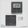 Homematic IP Smart Home Wall Thermostat - Basic, Anthracite, Digital