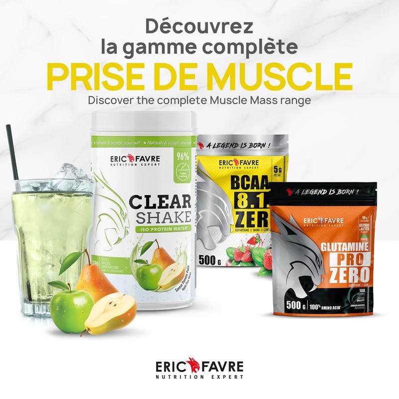 BCAA POUDRE 8.1.1 Zero - Amino Acids Vegan Muscle Building