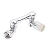 Swivel Faucet Extender Universal Sink Water Aerator with 2 Water