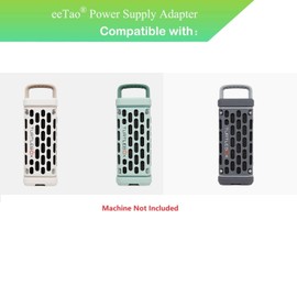 USBC Charger for Turtlebox Ranger 10W Outdoor Portable Bluetooth 5.4 Speaker 25.2 Wh Rechargable USB Type C Replacement Power Supply Adapter Cable Cord