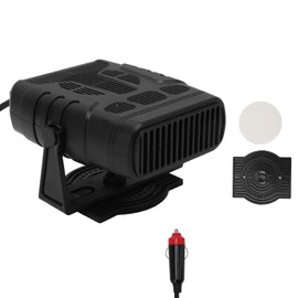 Car Heater Dual Use 2 Modes Angle Adjustment Fireproof Car Demister Defroster for Cleaning Windshield Window 24V 120W