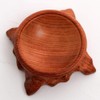 Wooden Crystal Ball Base, Solid Wood Base for Crystal Balls,
