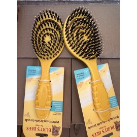 2 PACK Burt’s Bees Porcupine Bristle Brush for Large Dogs with Handle