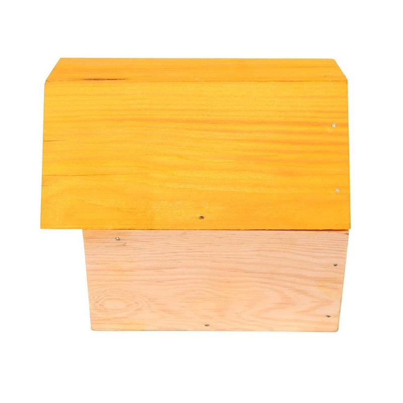 Esschert Design Hexagonal Solitary Bee House with Paper Straws