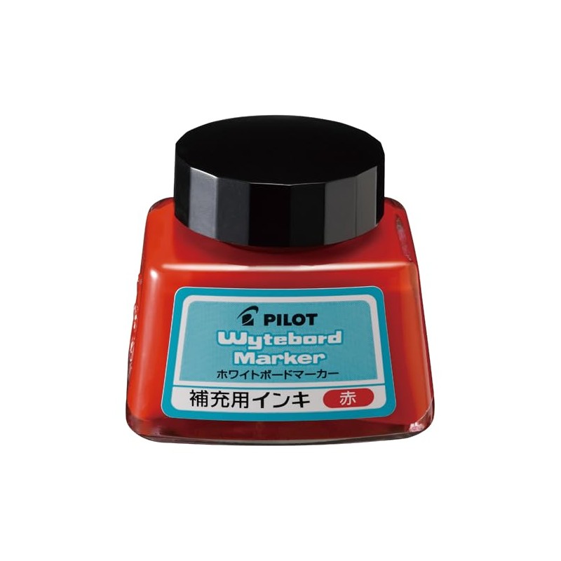PILOT インキ ボードマーカー 補充用インキ 30ml レッド WBMA40RFR