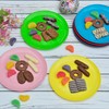 Youngever 8 Inch Plastic Plates, Small Plates, Salad Plates, Dessert