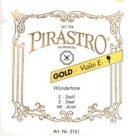 CUERDA VIOLIN - Pirastro (Gold 315121) (Acero) 1a Bola Medium Violin 4/4