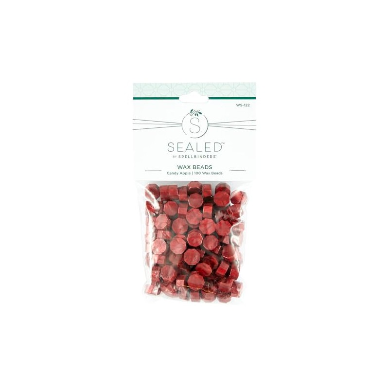 Spellbinders Candy Apple Wax Beads from The Sealed Collection