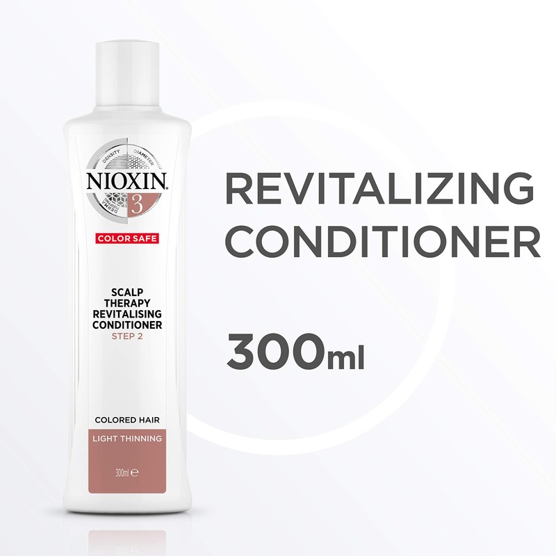 Nioxin Acondicionador Sistema #3 Crecimiento de Cabello Teñido y con