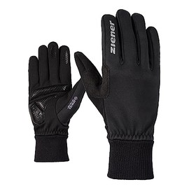 Ziener Adult SMU 18-GWS 414 Bike Glove Gloves, Black, 7 (S)