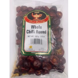 Deep Chili Whole Red 100g (3.5oz)