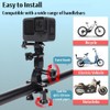 Dreneco Motorbike Handlebar Mount Adapter for GoPro Hero Series and
