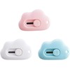 3Pcs Mini Cutter Cloud Shape Retractable Letter Opener Utility Shrink