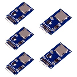 ANGEEK 5 pieces Micro SD SPI Reader Module Memory TF Card Shield Module compatible with Arduino