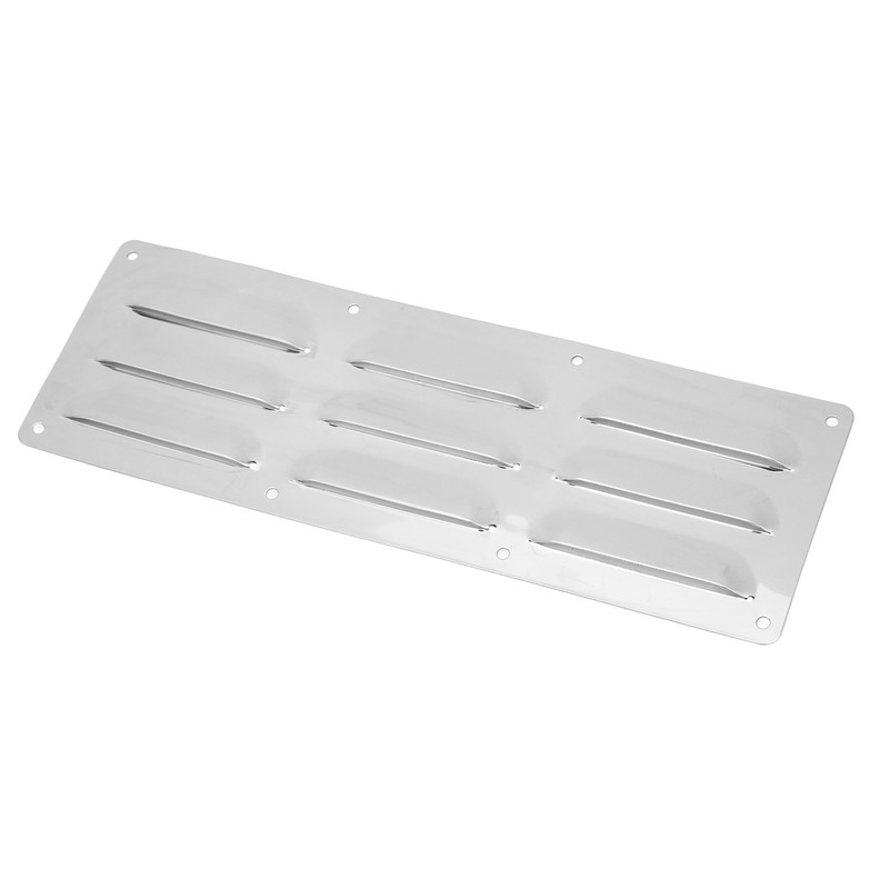 Air Vent Louver Grill Cover Stainless Steel Louver Ventilation Replacement