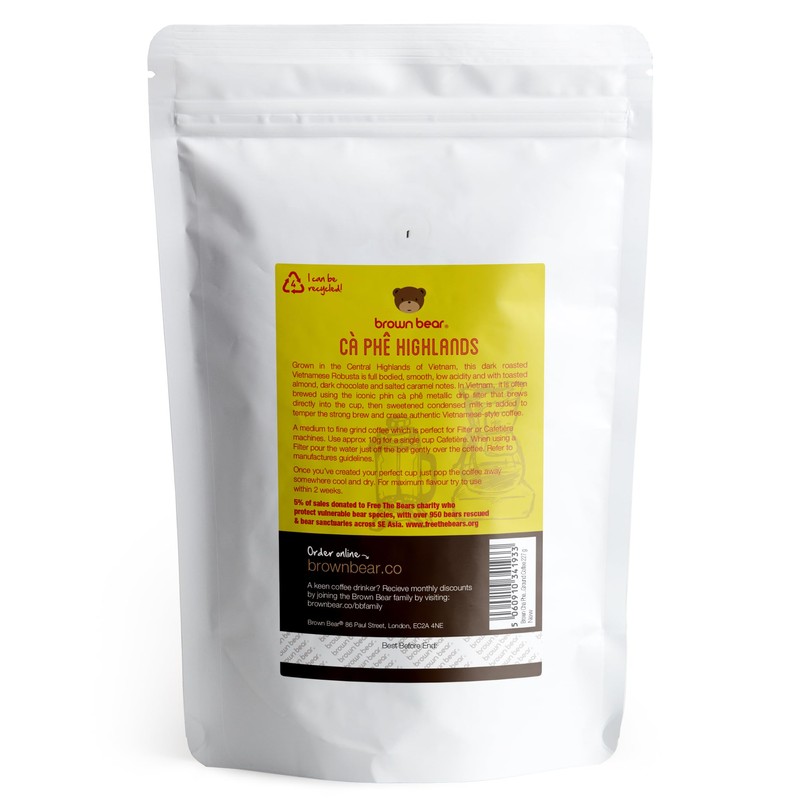 Vietnamese Ground Coffee 227g - Very Strong Dark Roast Vietnam