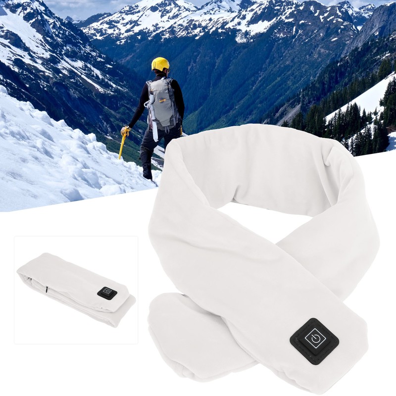 Winter Smart Heating Scarf Safety Electric Neck Wrap Temperature Adjustable