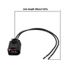 SING F LTD 2Pcs 2Pin Horn Connector Wire 20cm, 16Awg,