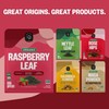 FGO Organic Red Raspberry Loose Leaf Herbal Tea, Cut and