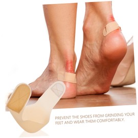 PACKOVE Adjustable Silicone Heel Cushions for Foot Care Breathable Protective Heel Sleeves to Pressure and Prevent Washable Reusable Feet Covers for Home Use