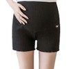 pkpohs Maternity Leggings, Shorts, Inner, Elastic, Adjustable Shorts, Black