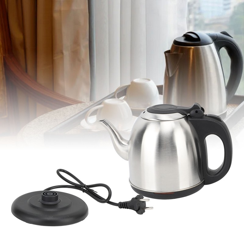 1.2L Electric Kettle Stainless Steel Auto Shutoff Fast Efficient Boiling