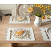 Boho Placemats Set of 4 for Dining Table Decor, Woven