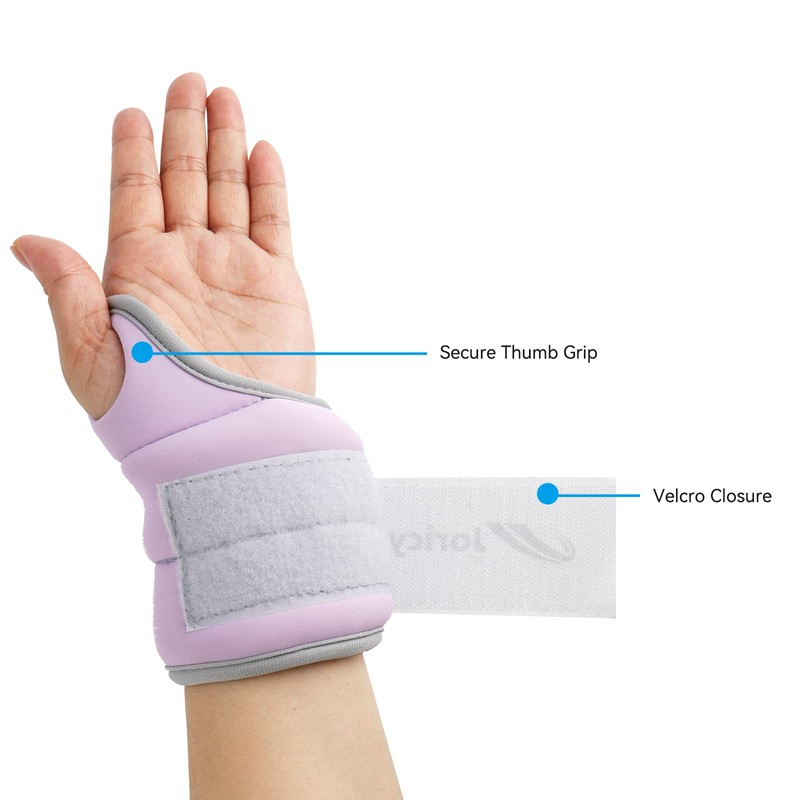 Weight Cuffs Wrist Weights for Arms 1 kg 1 Pair