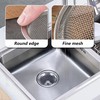 2 Kitchen Sink Basket Strainer Replacement for Standard Drains (3.2