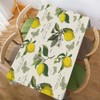 Walmsco Tablecloth Yellow Lemon Butterfly Decor For Dining Room Kitchen