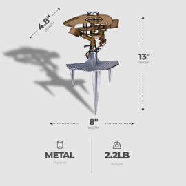 Master Mechanic Pneumatic Padded Mini Palm Nailer Handles Nails from .113 Inches to .192 inches and Up To 4 Inches Length, Includes Oil and Wrenches