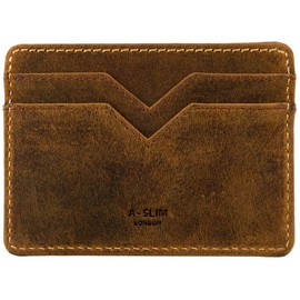 Leather Card Wallet - Slim Credit Card Holder - Minimalist Cardholder Wallet - Front Pocket Wallet - Card Holder Case Wallet - Yaiba