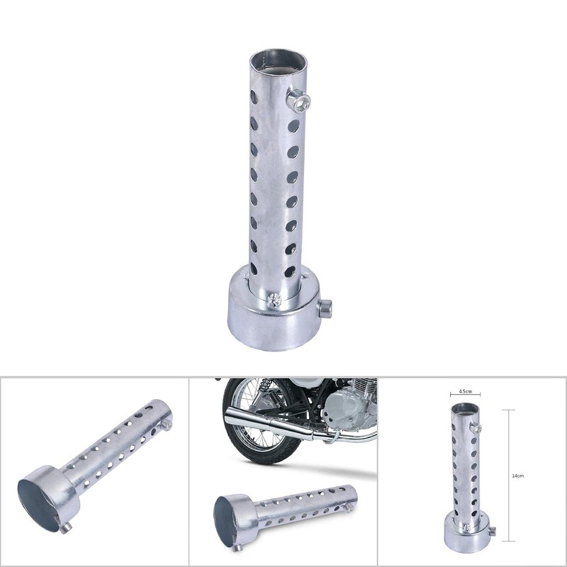 Eduction Pipe Silencer, Yctze Motorcycle Exhaust Socket DB Killer Silencer