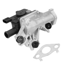 Right Passenger Side Secondary Air Injection Check Valve with Gasket, 5 Pins, for Tundra 2010-2013, Sequoia 2010-2012, GX460 2010-2013, 4.6L V8, Air Pump Check Control Valve, 911-607, 25701-38100