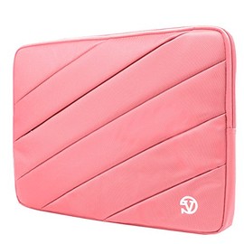 VanGoddy Light Pink Shock Absorbing Protective Sleeve Case 15.6 inch for AOC 16 inch Portable Monitor I1659FWUX E1659FWUX E1659FWU I1601FWUX