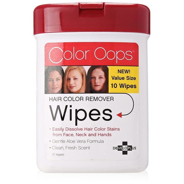 Color Oops Hair Color Remover Wipes 10 ea (Pack of 5)