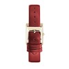 Anne Klein Women's Japanese Quartz Dress Watch with Leather Calfskin