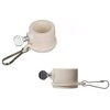 ZAAWUUT 1 Pair Flag Pole Ring Clip 360 Degree Rotating