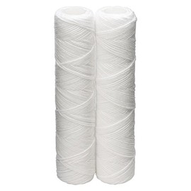 Culligan CW-F Sediment Replacement Cartridge Polypropylene Cord-Wound, 10 Micron, 12,000 Gallon Capacity, 2-Pack
