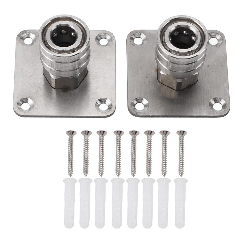 2Pcs Pressure Washer Foam Cannon Holder 1/4inch Quick Connect Stainless