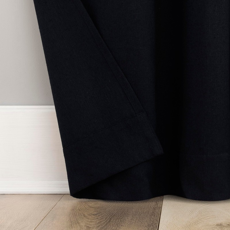 Archaeo Cotton Blend Button Tab Top Curtain, 40" x 63",