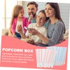 jojofuny Popcorn Storage Carnival Party Snack Buckets Portable 24pcs Paper