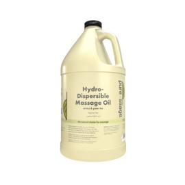 Pure-ssage Hydro-Dispersible Massage Oil, 1 Gallon